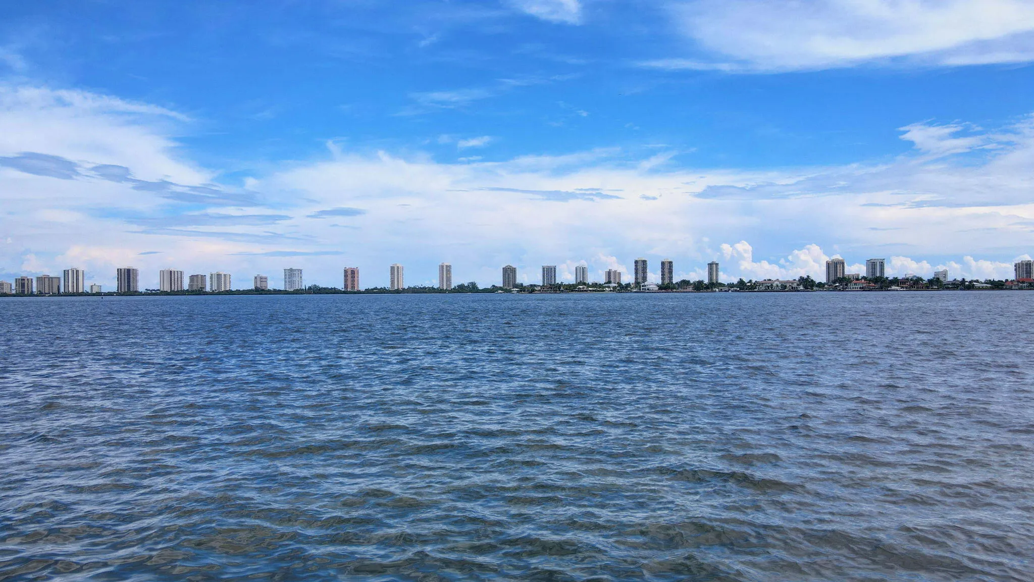 Of Singer Island...facing East