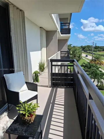 Balcony newly restored