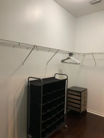 SPACIOUS WALK IN CLOSET