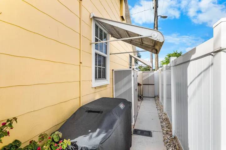 Completely Fenced in Yard