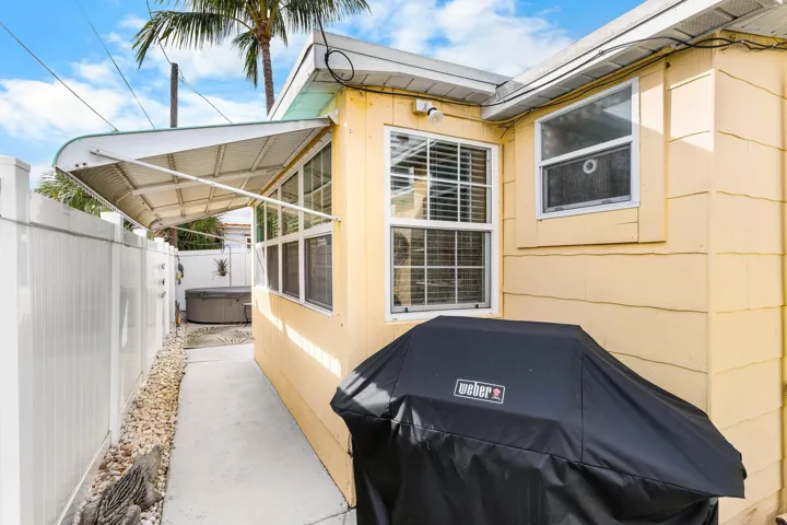 Completely Fenced in Yard