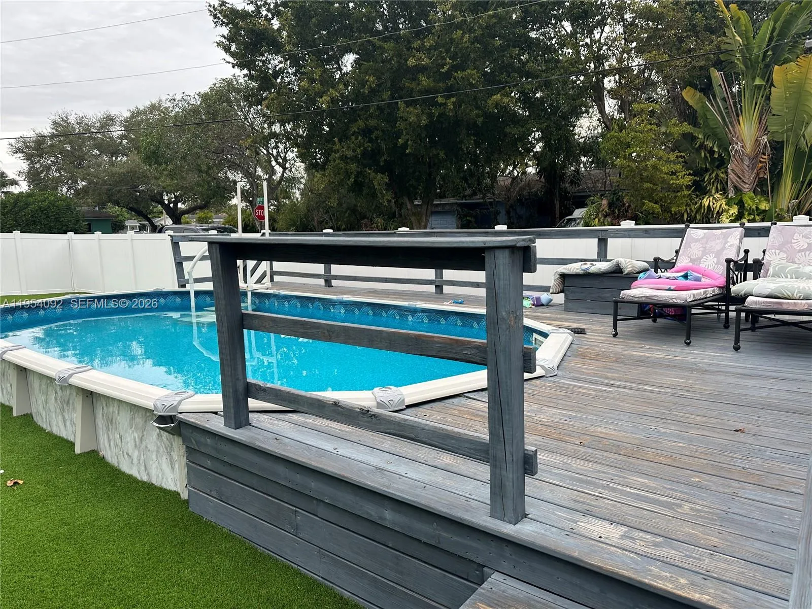 Pool deck
