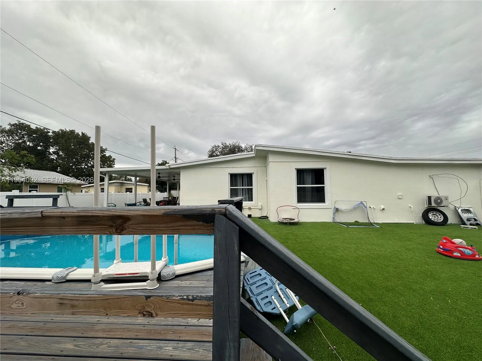 View from deck