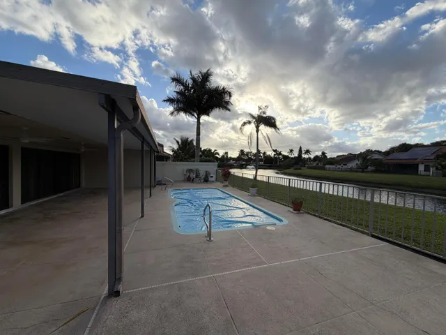 Pool backyard