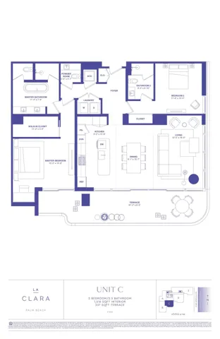 200 Arkona Court #1002 - Floor Plan