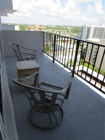 Open balcony