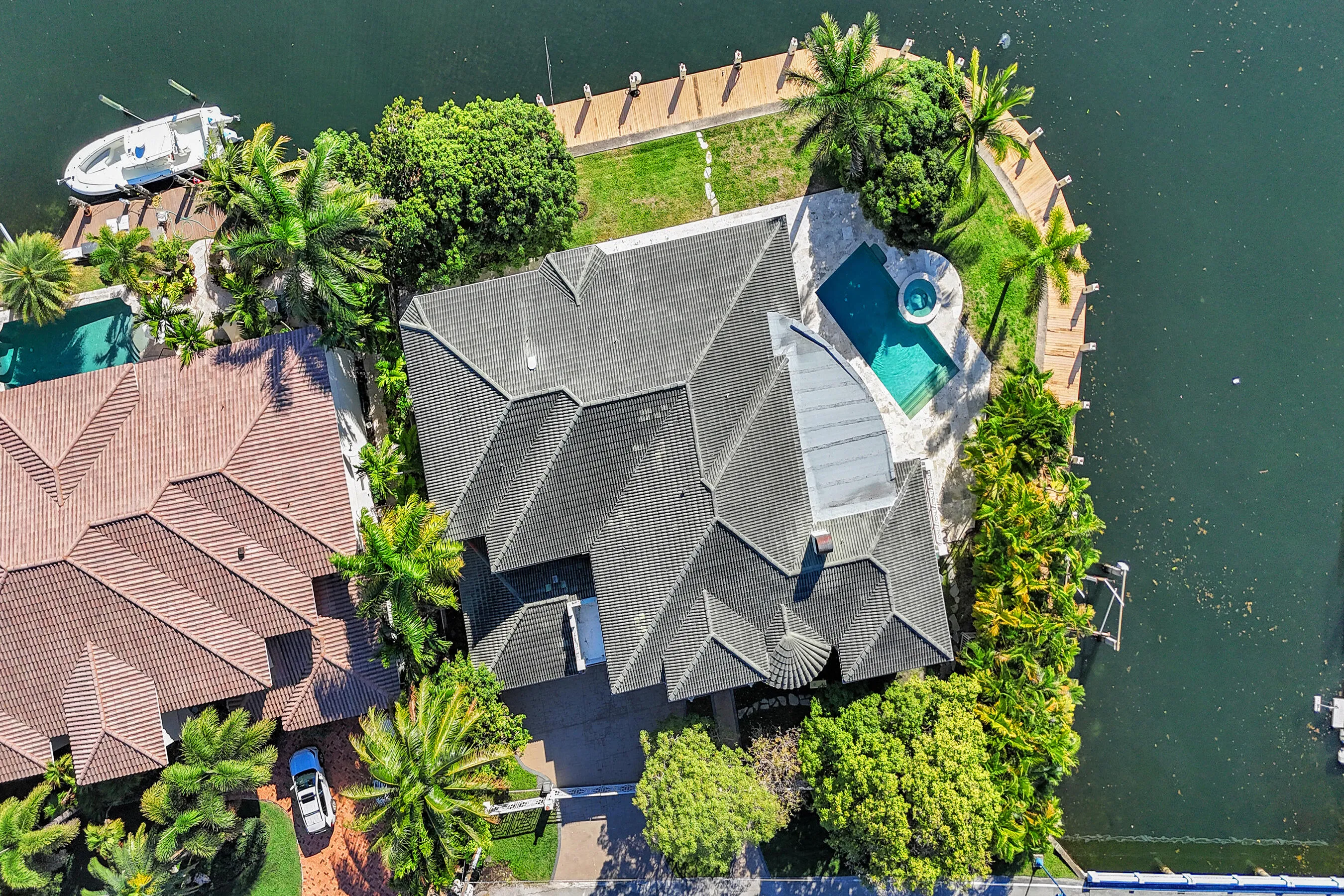 Aerial Overview of Home
