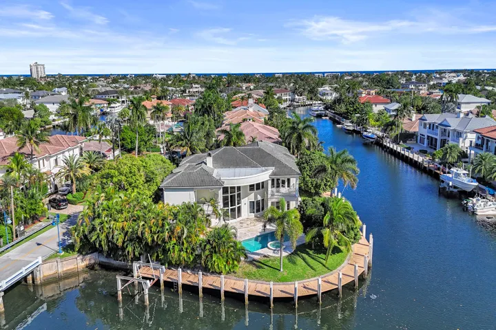 Aerial View of Property