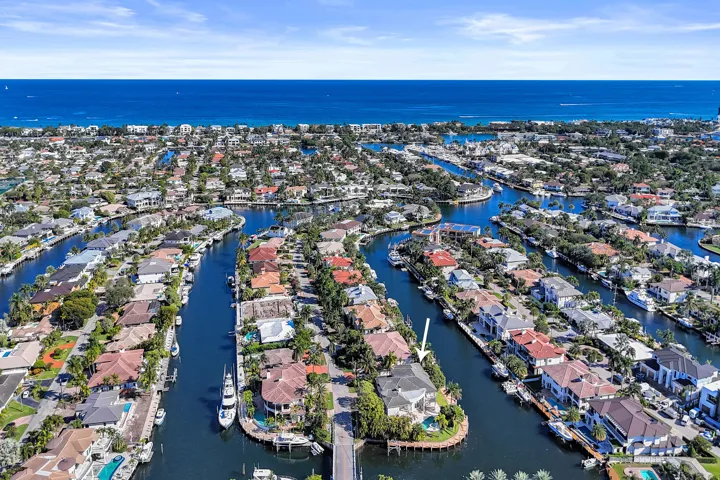 Aerial Overview facing East
