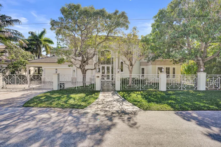Gated Front of Home