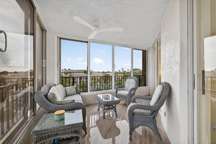 BALCONY OFF LIVING ROOM & GUEST BEDROOM