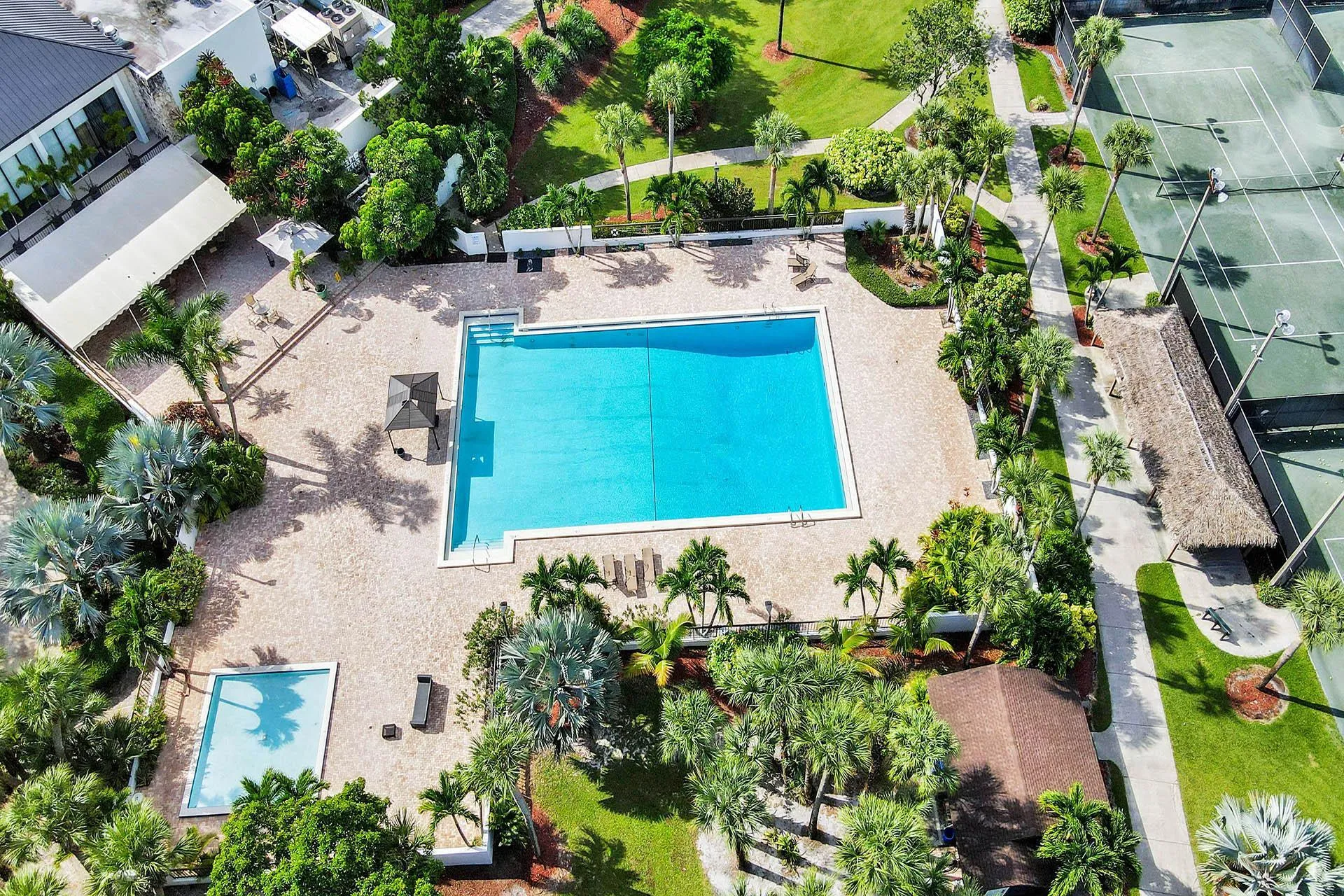 Mayacoo Pool aerial