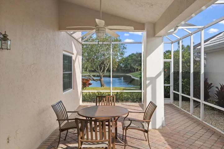 Screened patio off Great Room