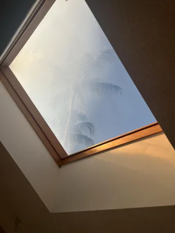Skylight gives natural light all day