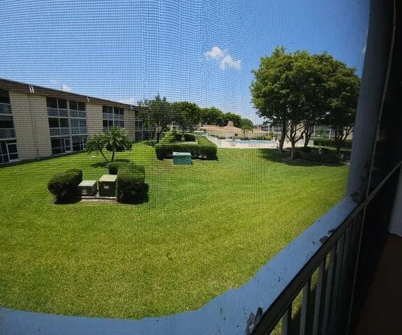 Patio view