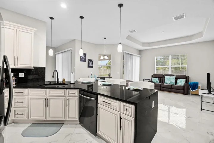 kitchen/family room