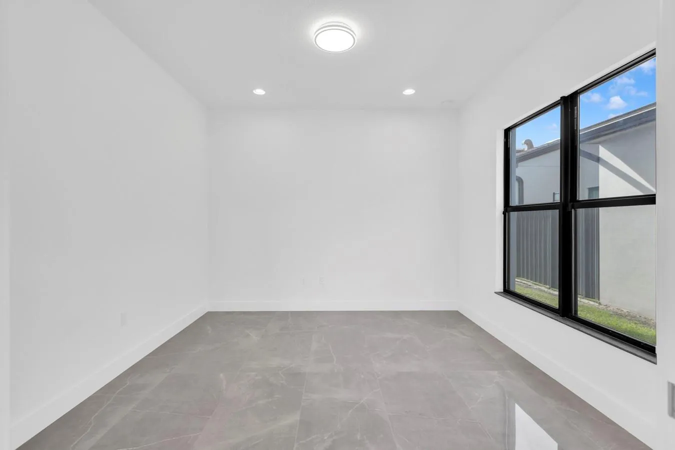 6th Bedroom (1st Floor) with double Sliding Doors/ Flex to office and short access to Cabana Bathroom