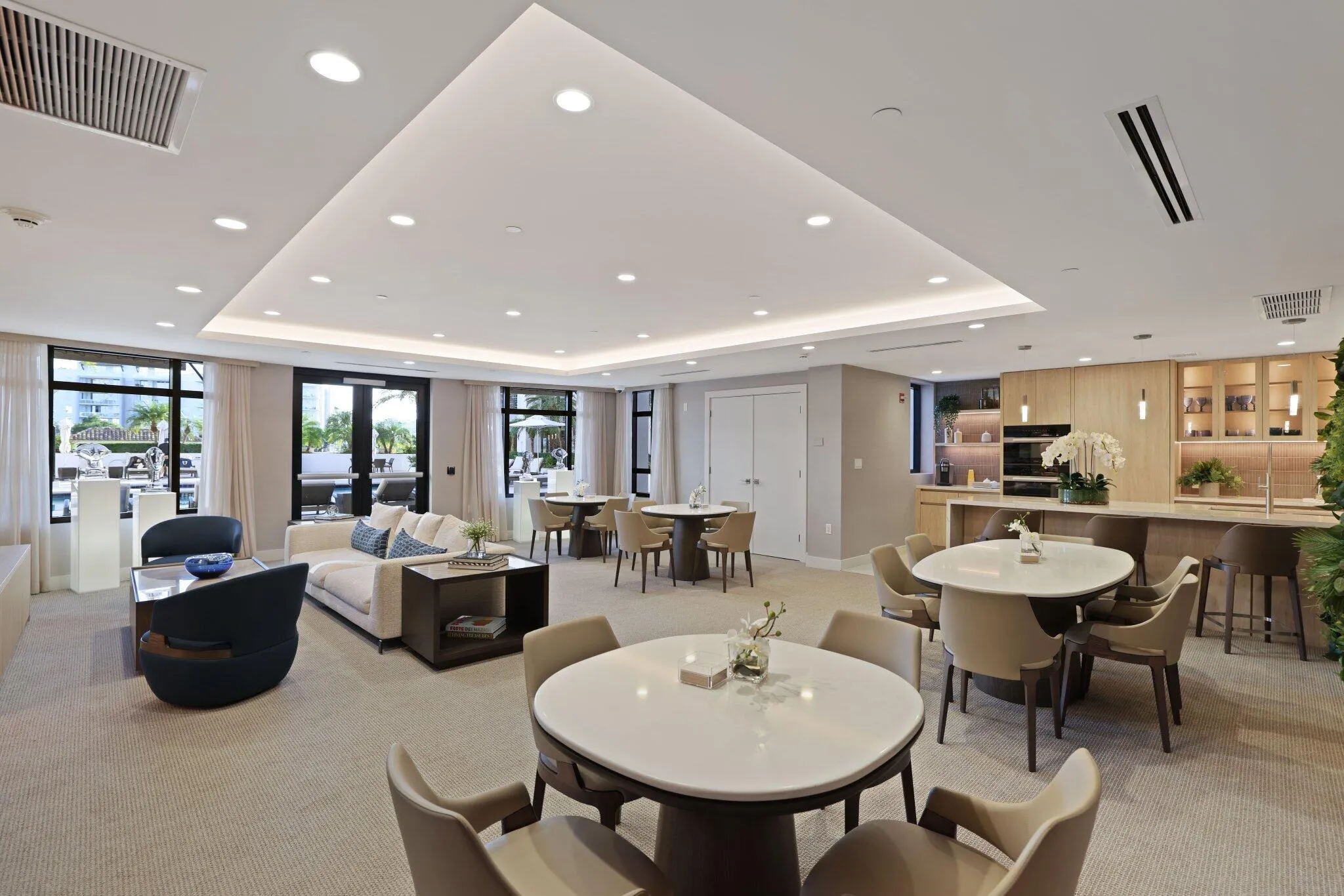 Clubroom - Card Tables