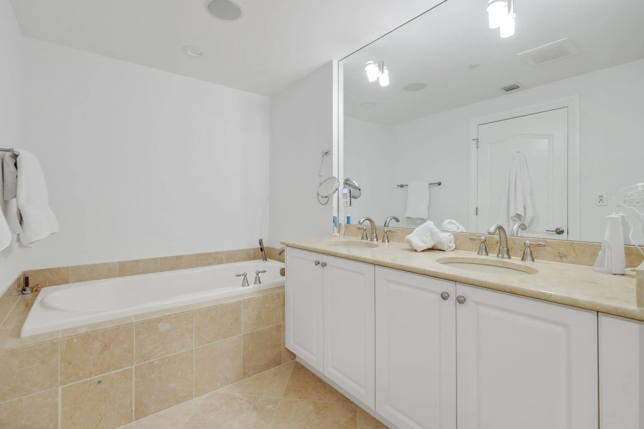 Separate Water Closet w/ Bidet and Toilet Not Shown