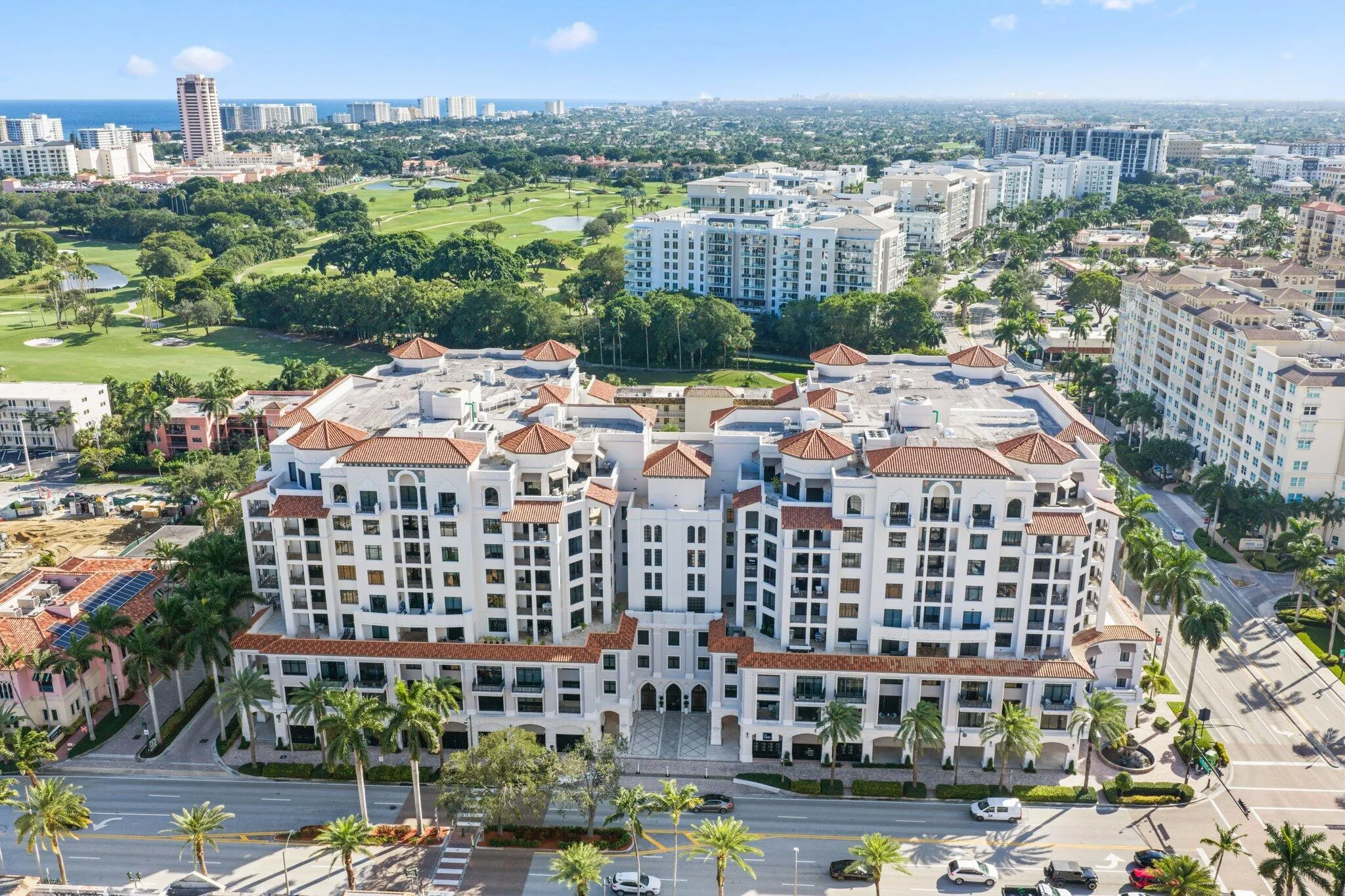 Aearial of 200 East Downtown Boca!