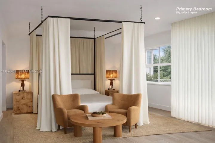 Virtually Staged Primary En-Suite Bedroom