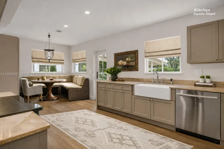Virtually Staged Chef's Kitchen