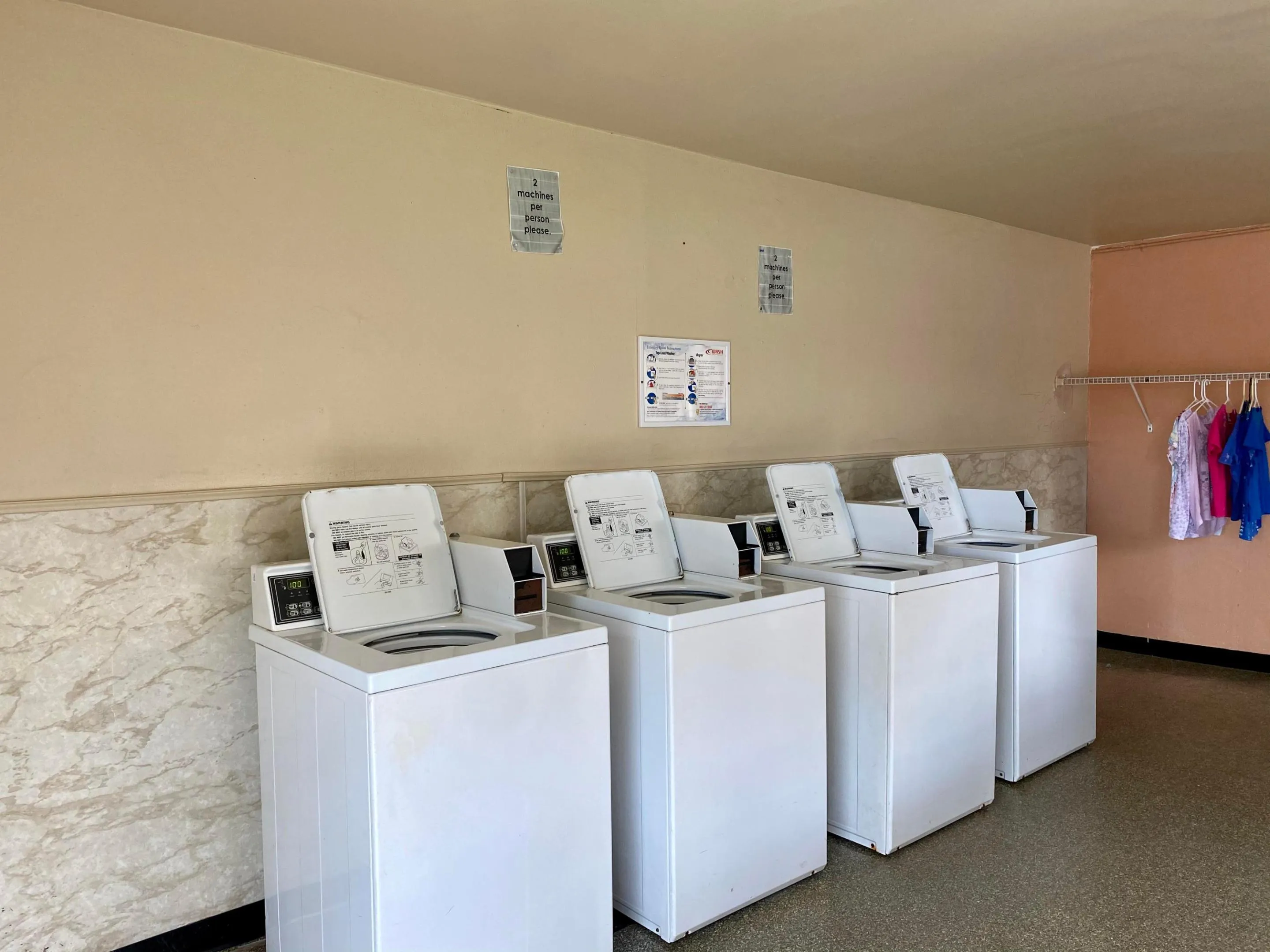 Laundry area