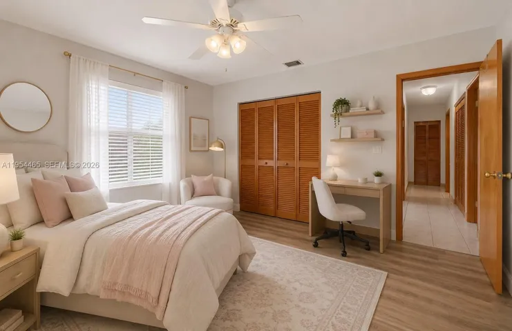 Image digitally enhanced with virtual staging