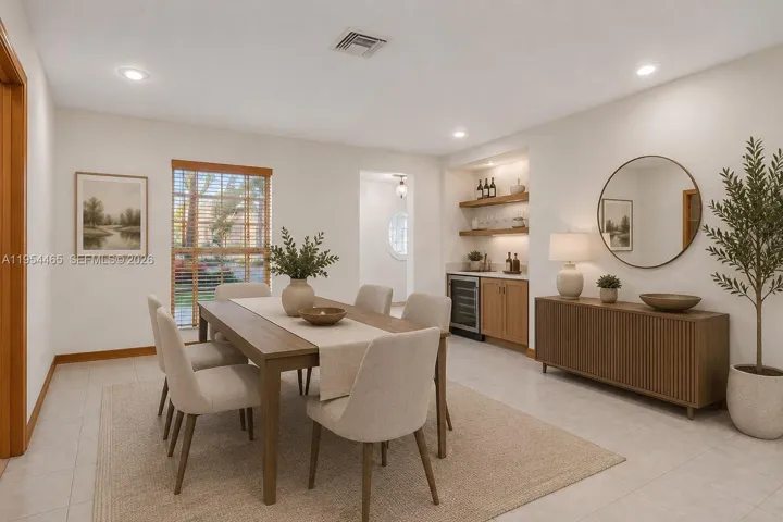 Image digitally enhanced with virtual staging