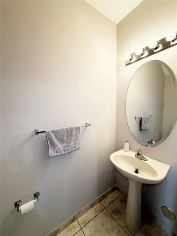 half bathroom