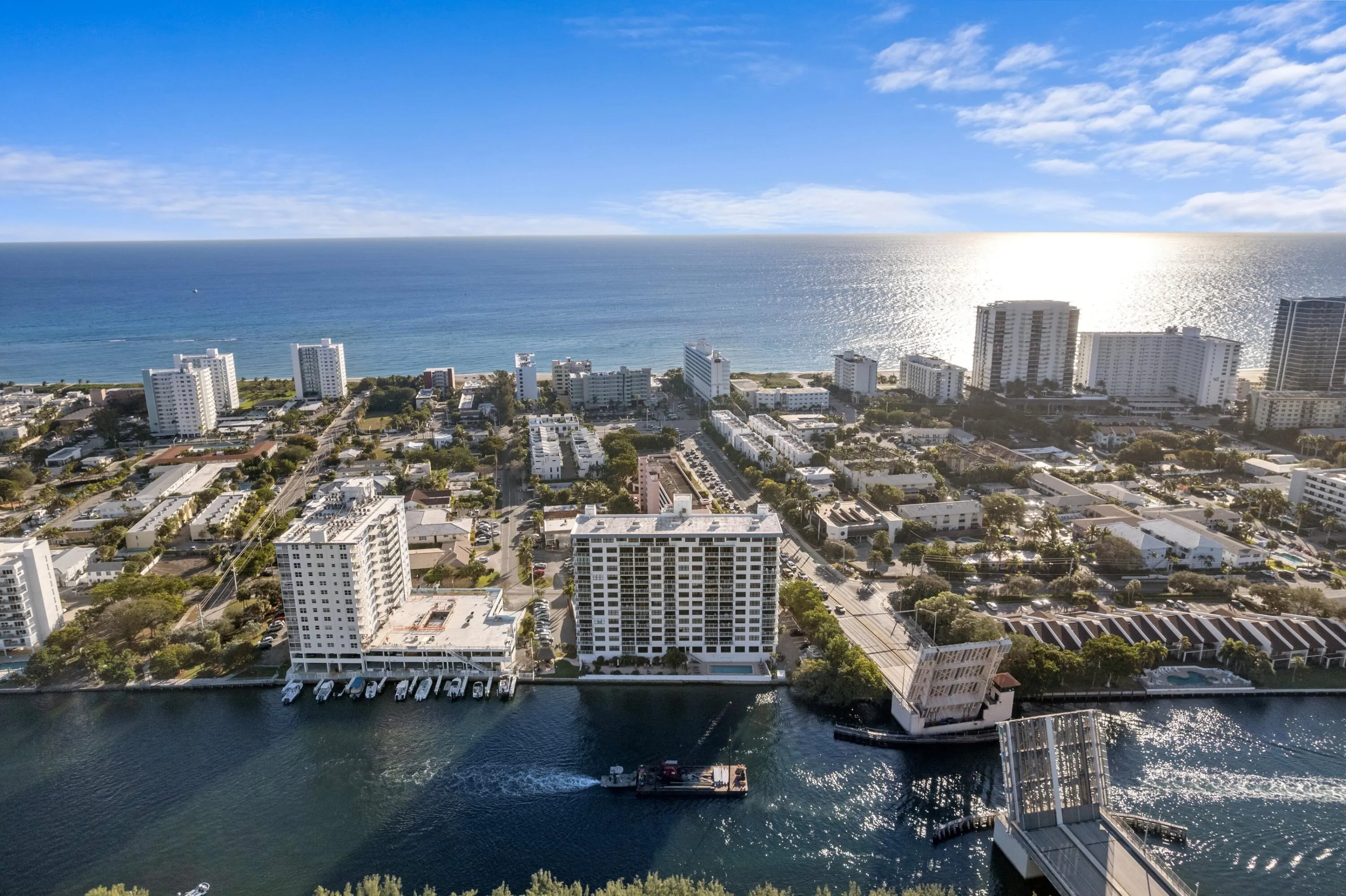 Aerial Ocean View