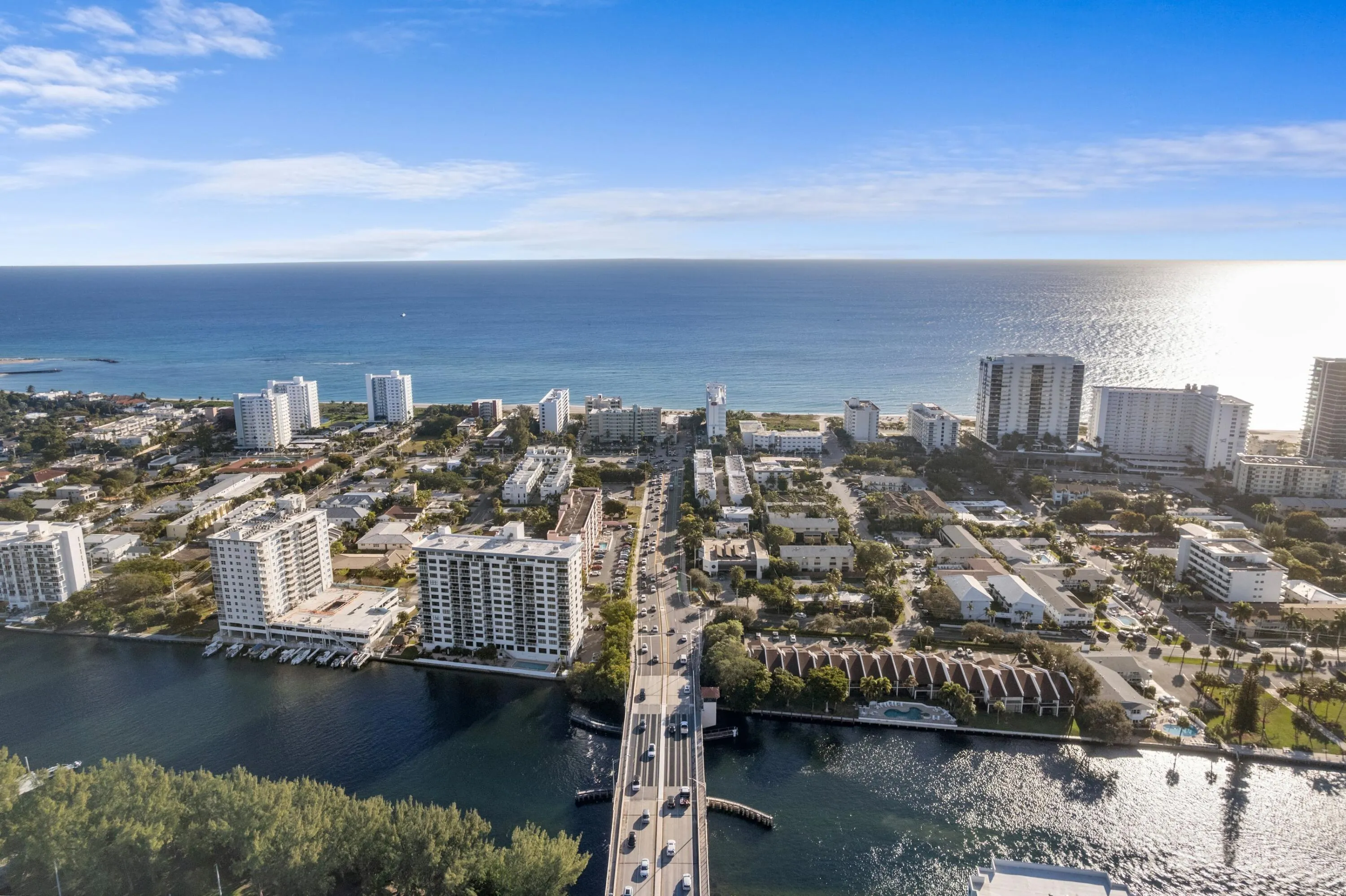 Aerial Ocean View