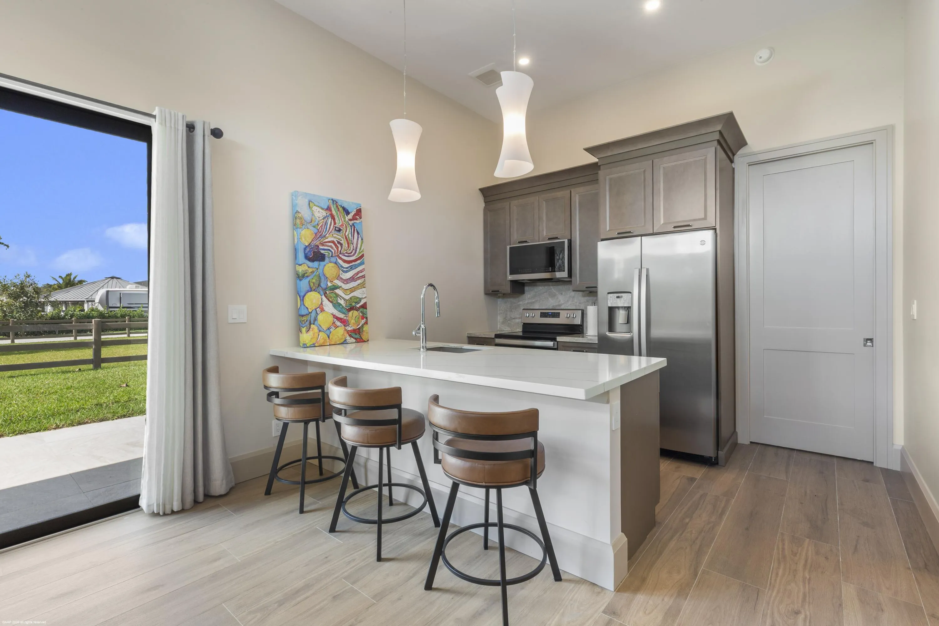 Barn Apartment Kitchen