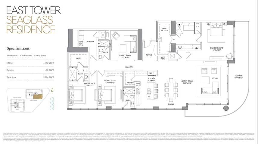 Seaglass Floorplan