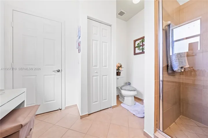 Additional storage in bathroom