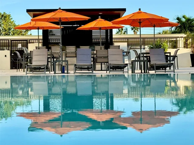 Heated Zero Edge Pool