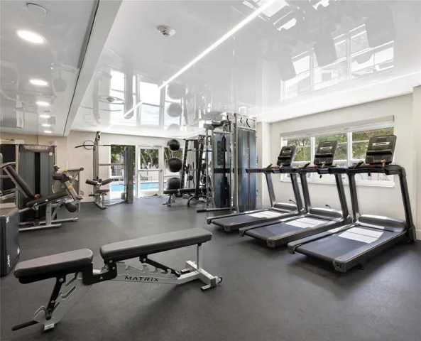 New gym with Matrix equipment