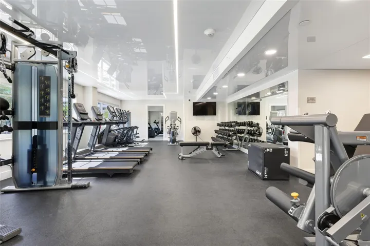 New gym with Matrix equipment