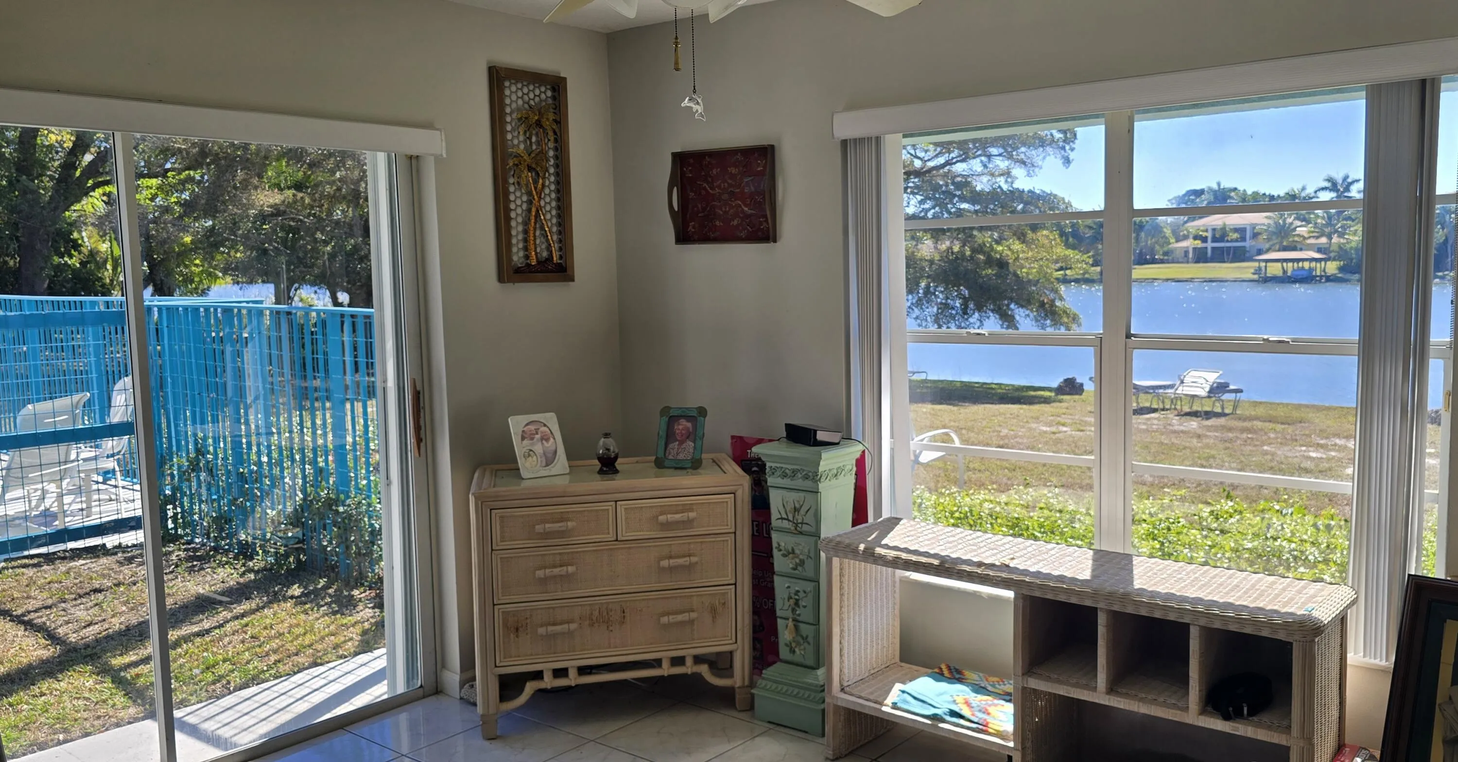 Lakefront Suite. (Includes one of five bedrooms.)