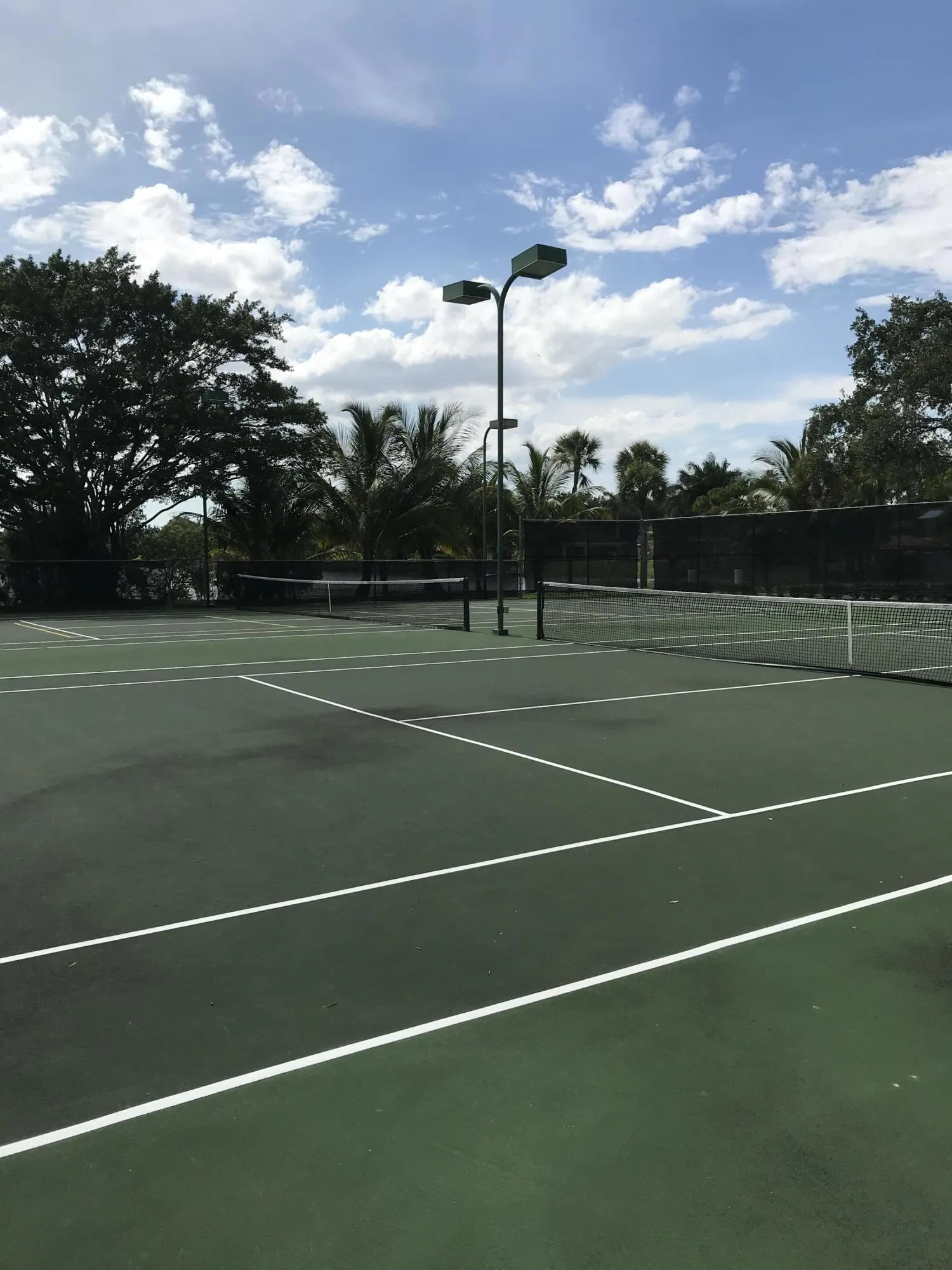 Residents tennis courts.
