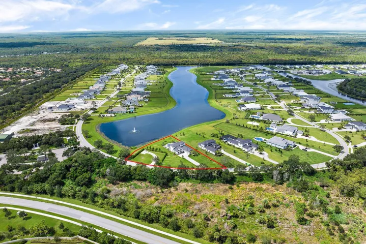 Aerial of Lot