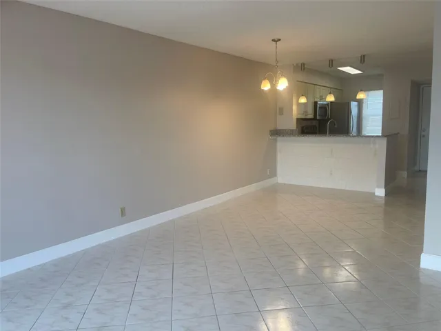 Spacious living /dining room area!