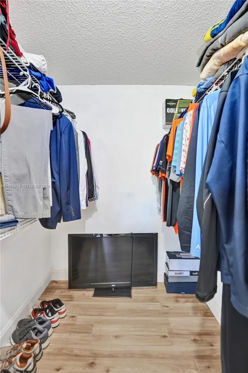 Spacious Primary Closet