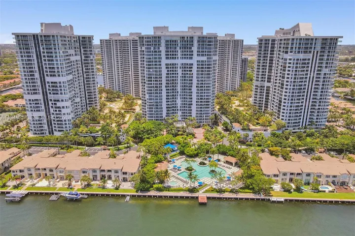 Main pool seen from a drone.