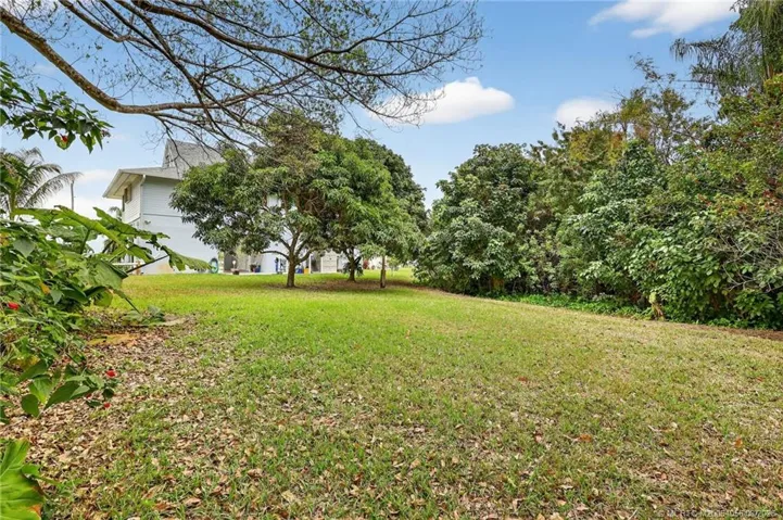 Home overlooks South Fork of the St. Lucie River