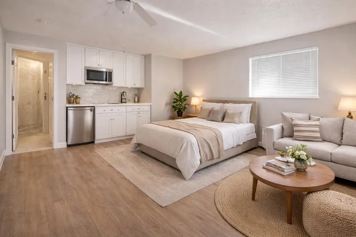 Cozy and modern guest studio apartment