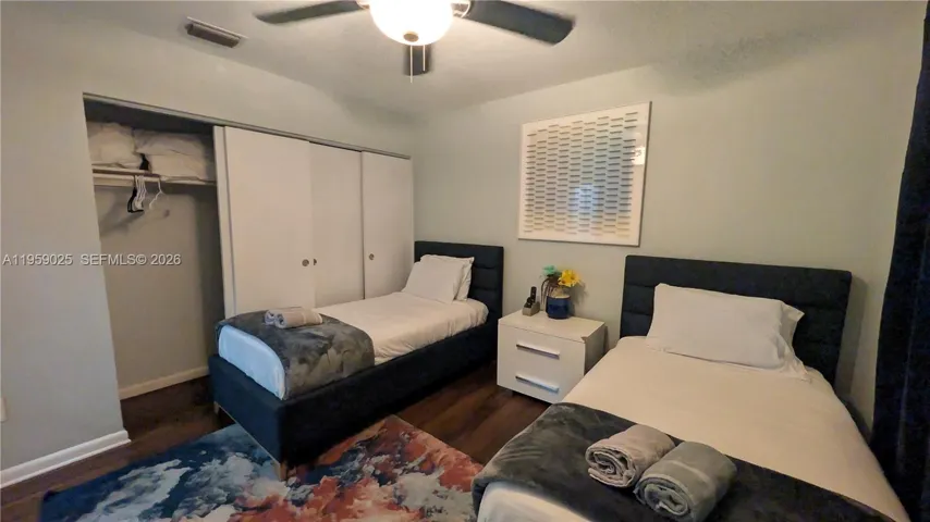 bedroom 2, very spacious. also able to accommodate king size bed