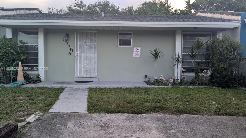 Exterior front door