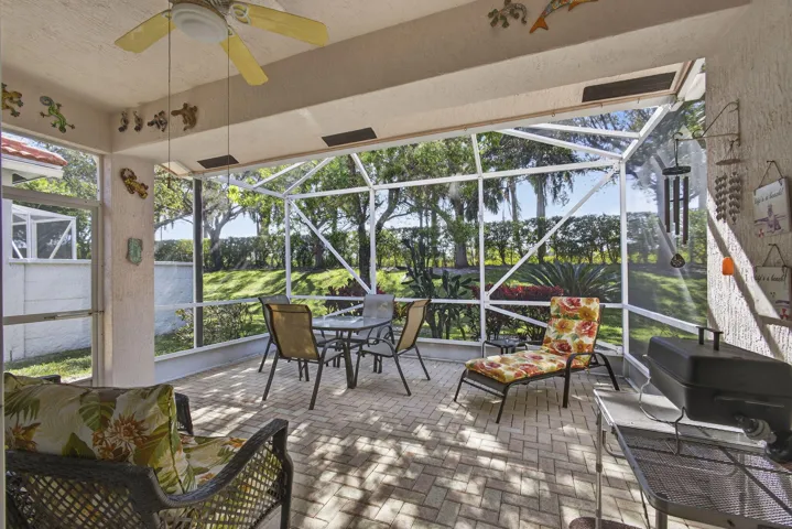 Extended patio