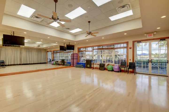 aerobics room